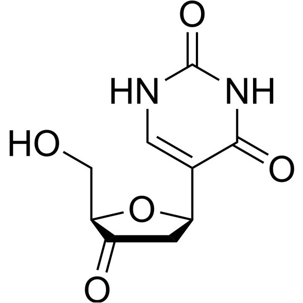 (2R-cis)-5-[Tetrahydro-5-(hydroxymethyl)-4-oxo-2-furanyl]-2,4(1H,3H)-pyrimidinedione 142189-87-5
